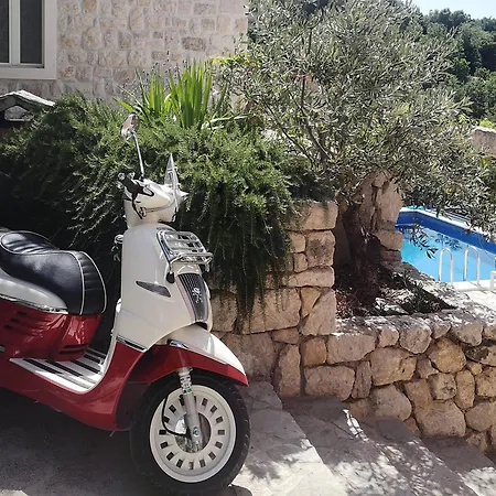 펜션 Schoenes Steinhaus Toni Mit Pool